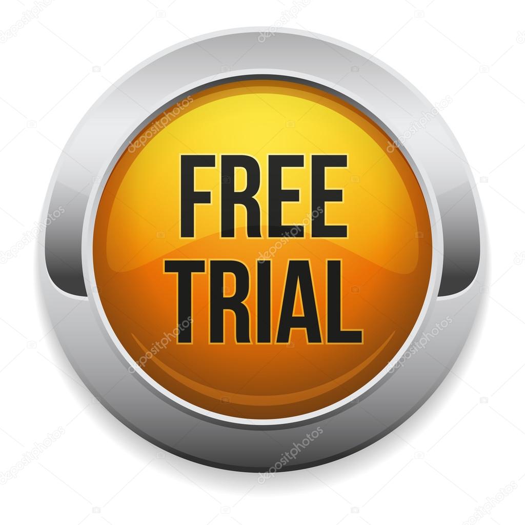 Big yellow free trial button