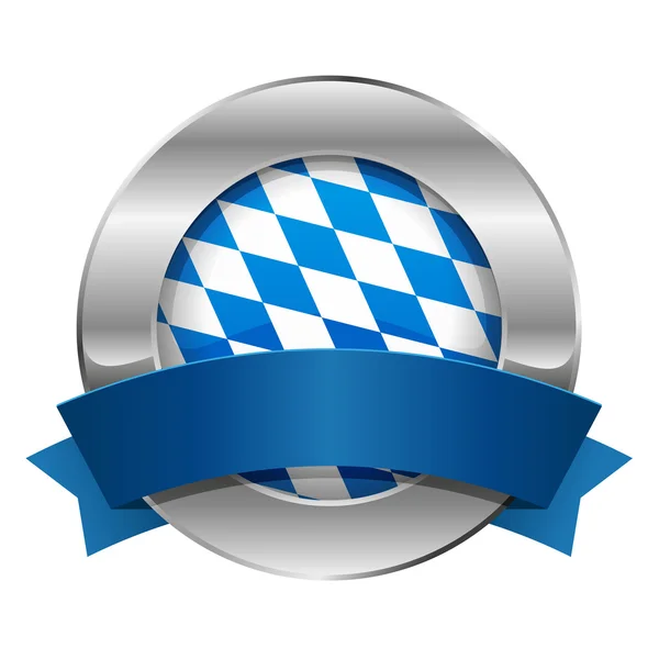 Lege octoberfest knop — Stockvector