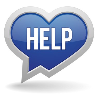 kalp konuşma balonu yardım