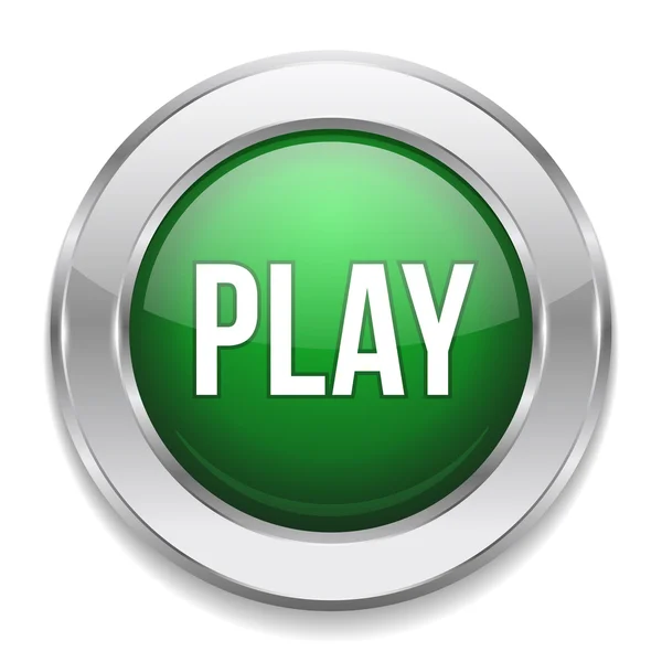 Play button — Stock Vector