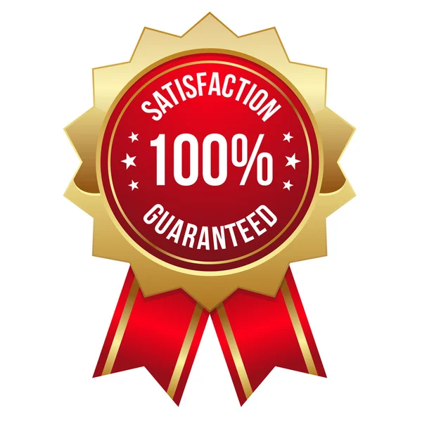 yüz yüzde memnuniyeti rozeti