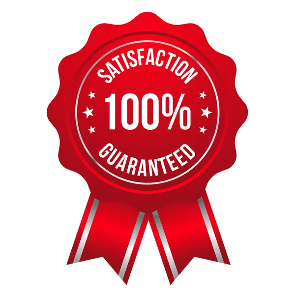 yüz yüzde memnuniyeti rozeti