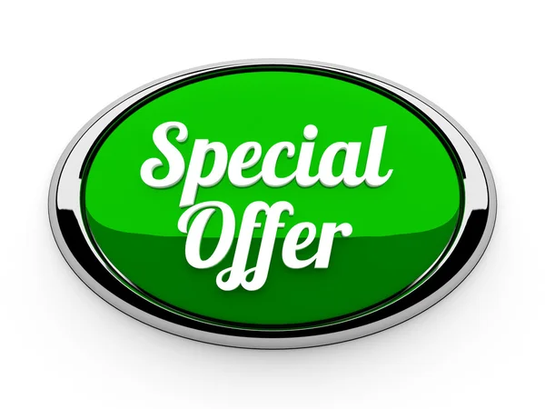 Special offer button — Stock Photo, Image