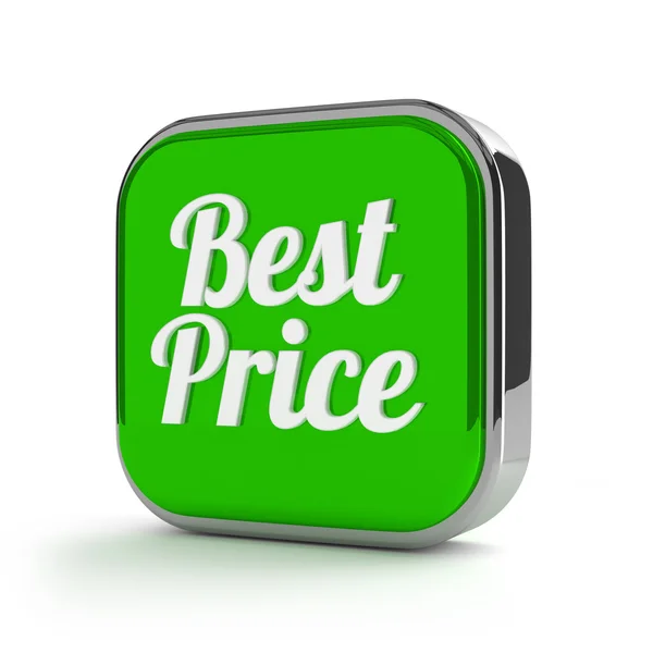 Melhor botão de preço — Fotografia de Stock