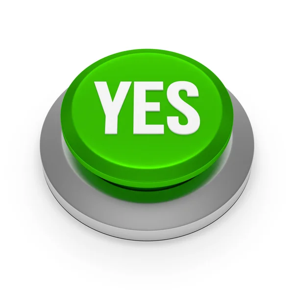 Yes icon — Stock Photo, Image