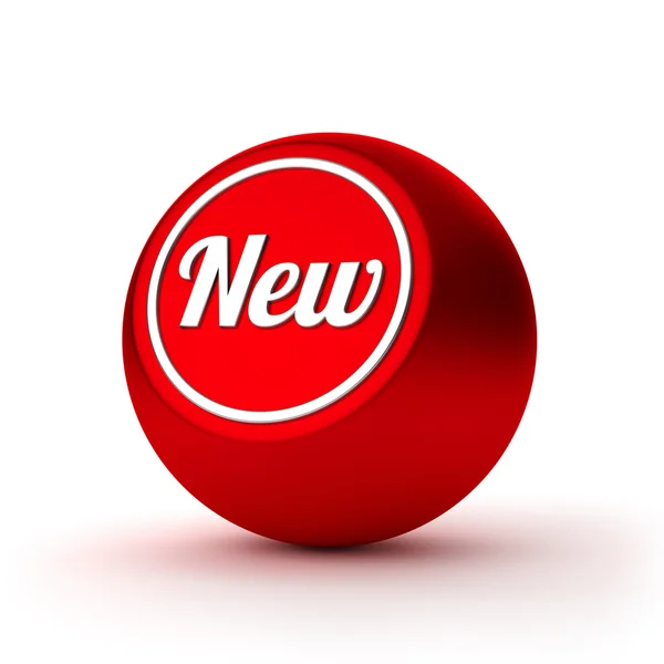 新しいボタン — ストック写真