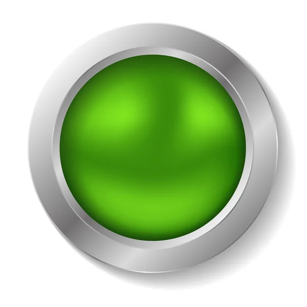 Bouton rond — Image vectorielle