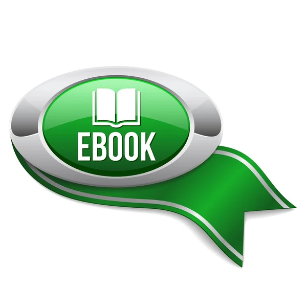 Bouton ebook — Image vectorielle