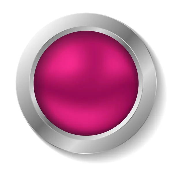 Bouton rond — Image vectorielle