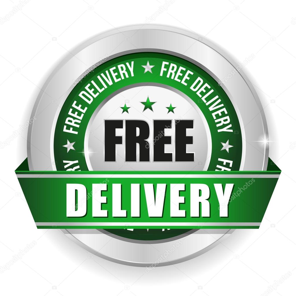 Free delivery badge