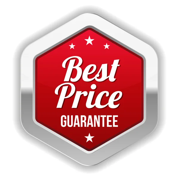 Best price button — Stock Vector