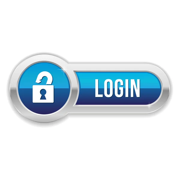 Login button — Stock Vector