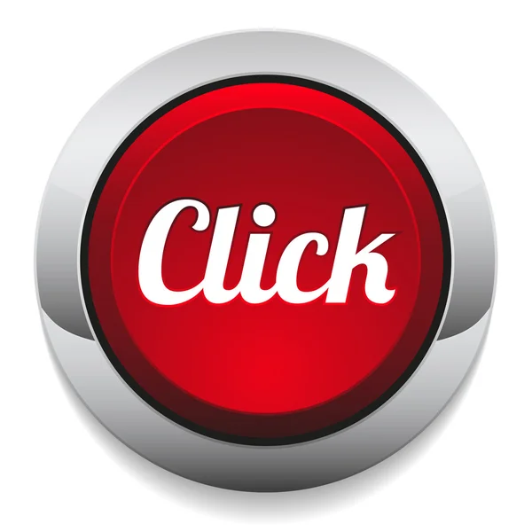 Clique no botão — Vetor de Stock