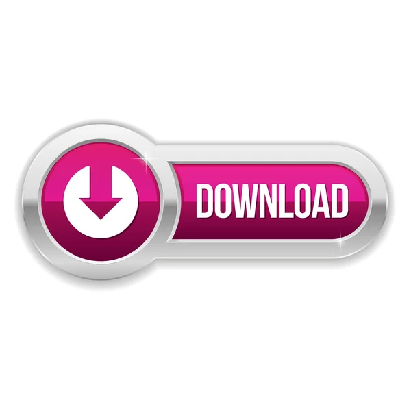 Download button — Stock Vector