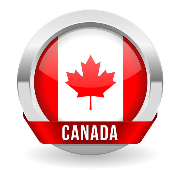Round canada button