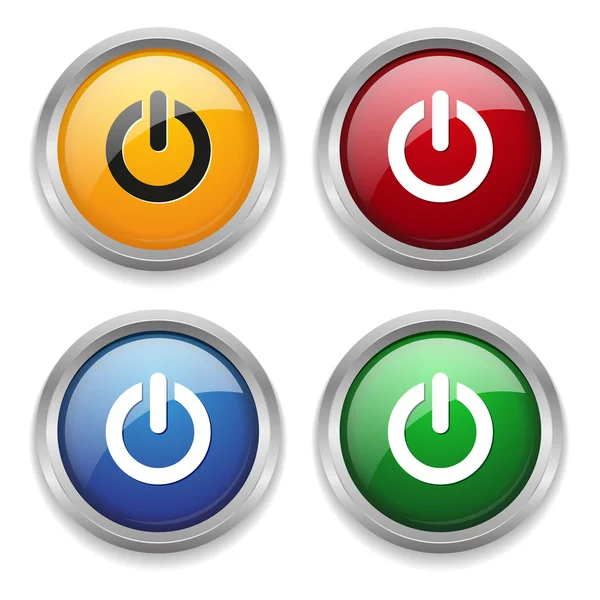 Start button — Stock Vector