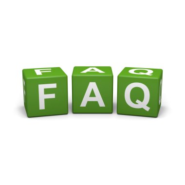 Frequently asked questions sign clipart