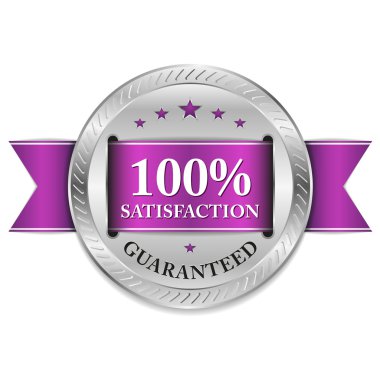 Metalik memnuniyeti rozeti