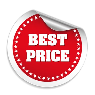 Round best price sticker