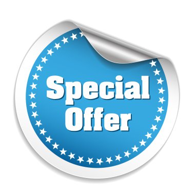 özel indirim etiketi