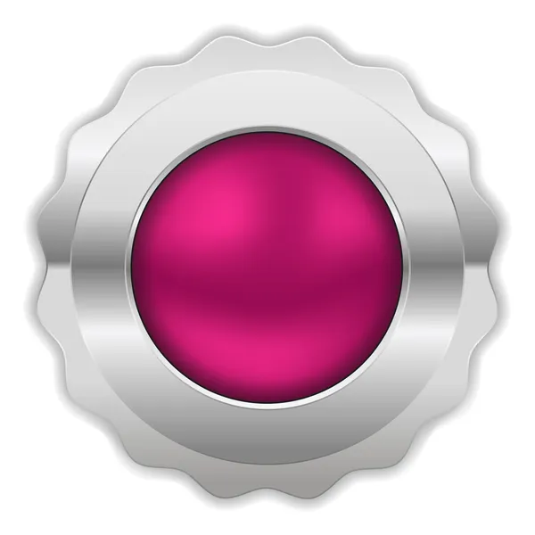 紫色的圆形徽标 — 图库矢量图片
