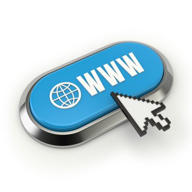 world wide web düğmesi