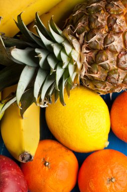 taze çeşitli meyve