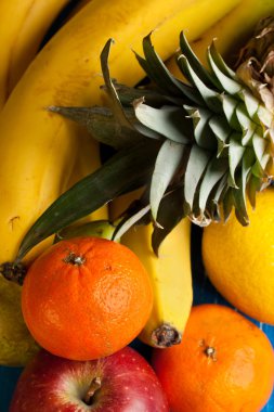 taze çeşitli meyve