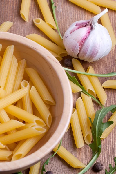 Pastas y verduras — Foto de Stock