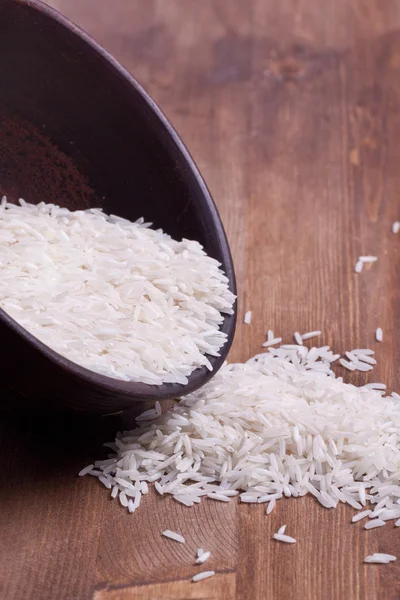 Arroz en tazón — Foto de Stock