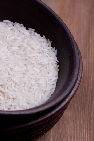 Arroz en tazón — Foto de Stock