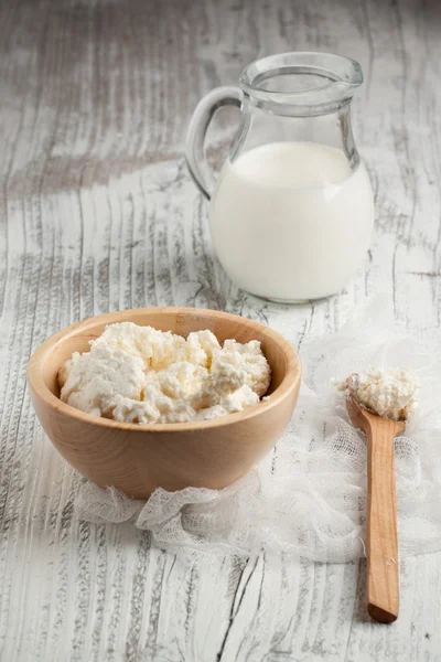 요리용 치즈와 우유 — 스톡 사진