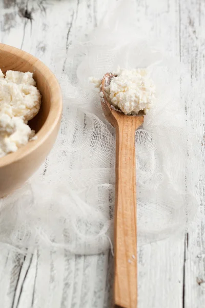 Queso de cabaña — Foto de Stock