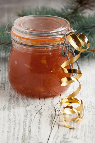 Jar of jam — Stock Photo, Image