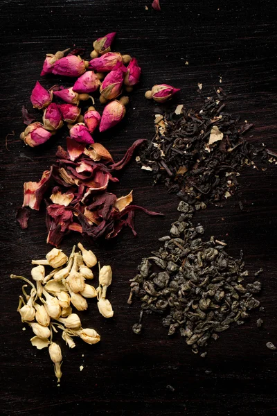 Dry tea variation — Stock Photo, Image