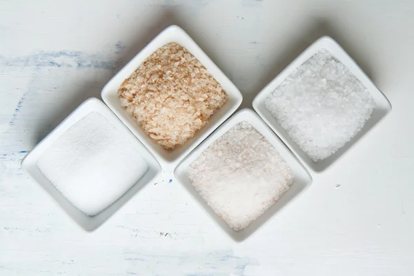 Various of salt — Stock Photo, Image