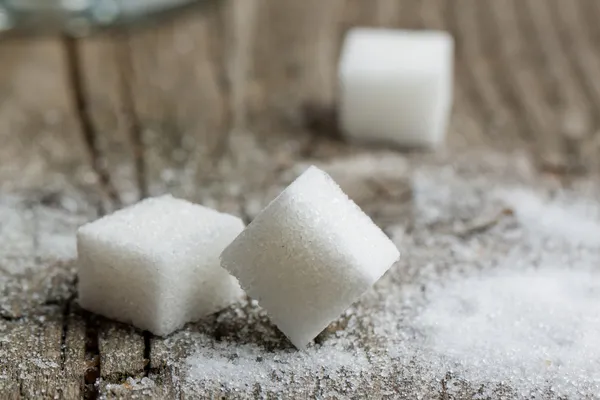 Primo piano dello zucchero — Foto Stock