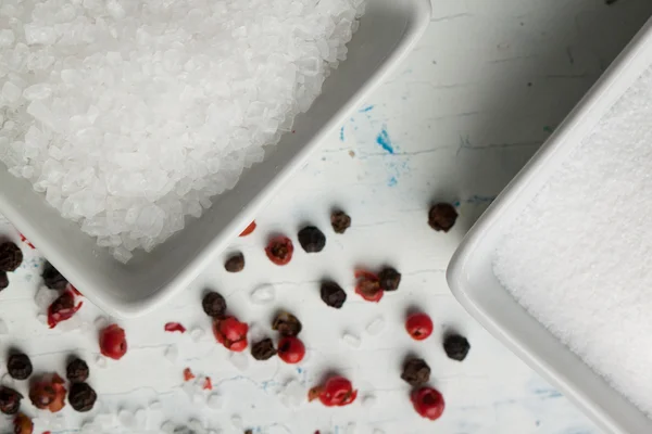 Salt and pepper — Stock Photo, Image