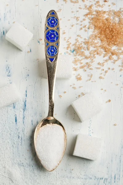 Various of sugar — Stock Photo, Image
