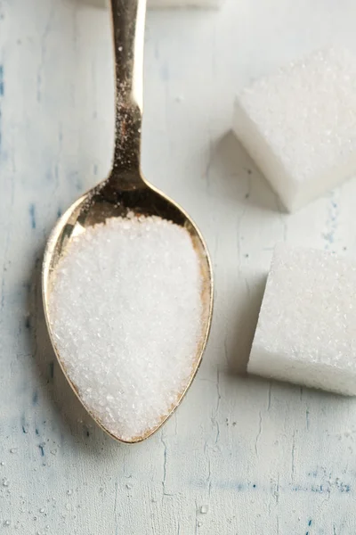 Spoon of sugar — Stock Photo, Image