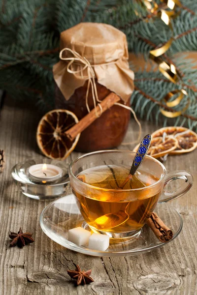 Christmas tea — Stock Photo, Image