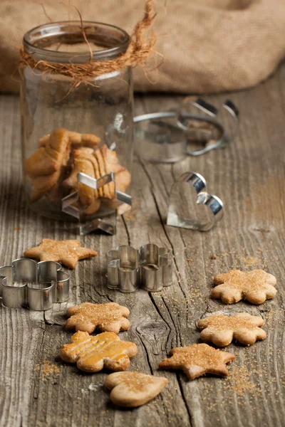 Biscoitos caseiros de açúcar — Fotografia de Stock