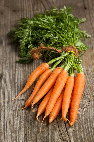 Fresh carrots