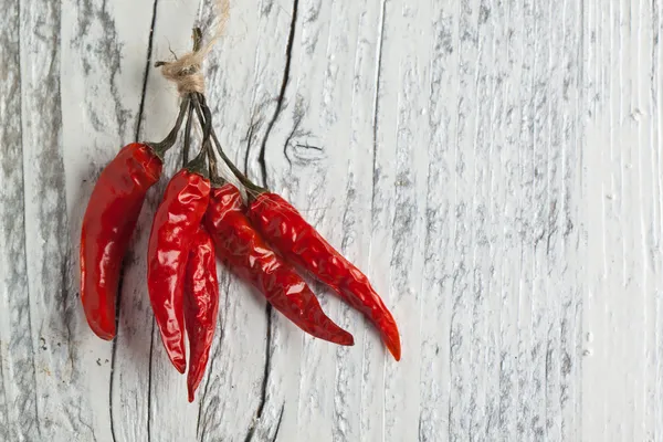 Pimentos vermelhos de pimentão — Fotografia de Stock