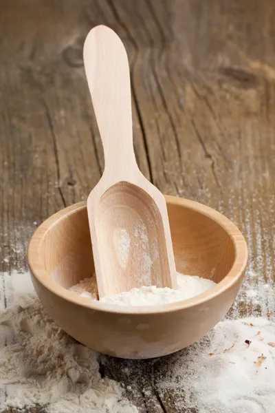 밀가루의 그릇 — 스톡 사진