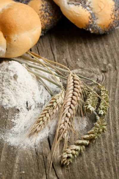 Un sacco di pane con punte — Foto Stock