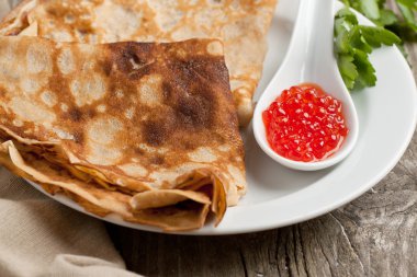 Krep kırmızı havyar