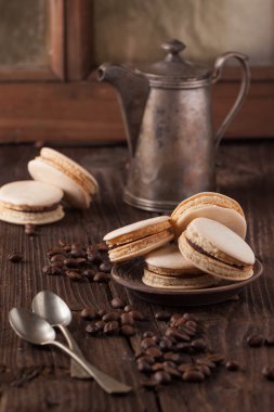 ev yapımı kurabiye plaka üzerinde