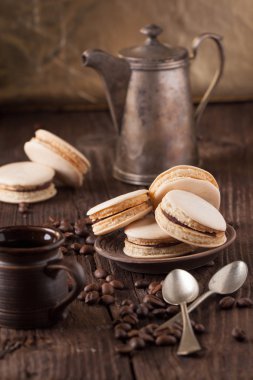 ev yapımı kurabiye plaka üzerinde