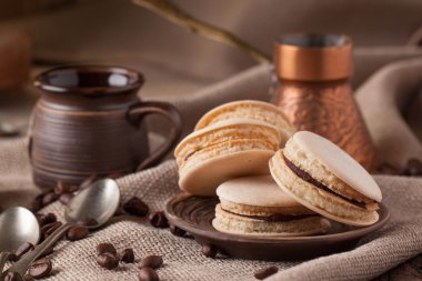 ev yapımı kurabiye plaka üzerinde